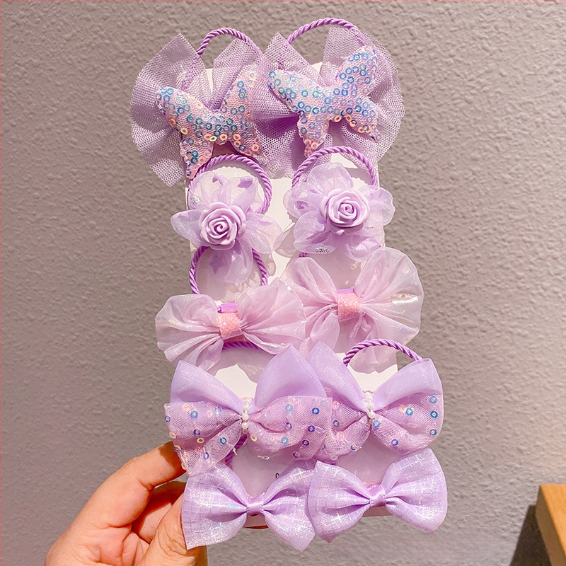 Laste juukseaksessuaar: kangast lillelipp, käsitöö, cartoon-stiilis, külgklips, sobib 0–10-aastastele