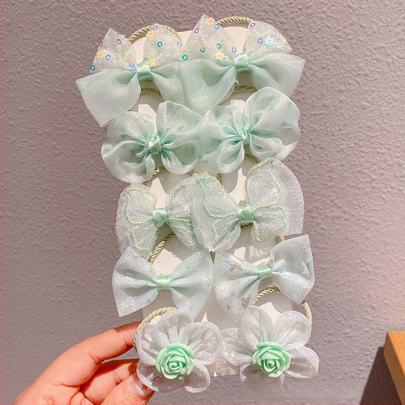 Laste juukseaksessuaar: kangast lillelipp, käsitöö, cartoon-stiilis, külgklips, sobib 0–10-aastastele