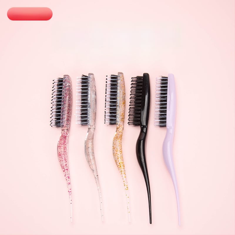 Фризьорски гребен Mei la Mei, пластмасов (Категория: Фризьорски гребен; Марка: Mei la Mei; Материал: Пластмаса)