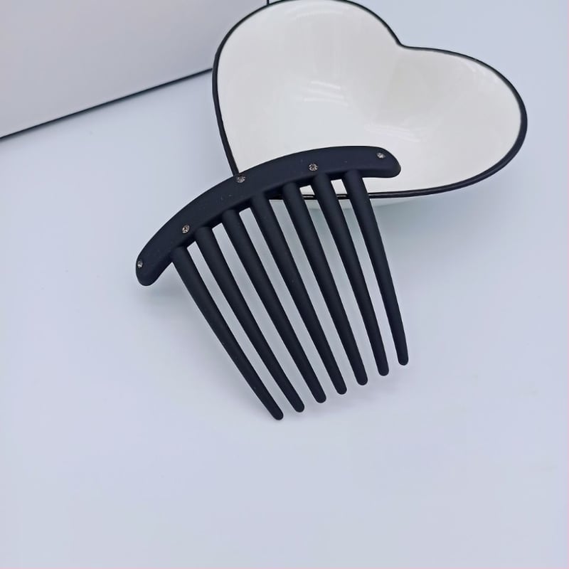 Χτένα μαλλιών με σχήμα U, υλικό PC, ματ φινίρισμα, αντιολισθητικό, κορεάτικο στυλ