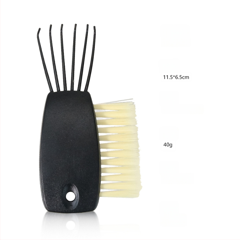 MASTERLEE Πλαστικός Καθαριστικός Χτένας με Αεροκλειστρο για Αφαίρεση Τριχών