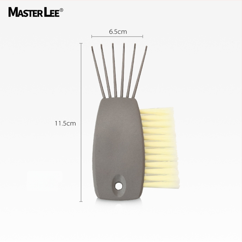 MASTERLEE Πλαστικός Καθαριστικός Χτένας με Αεροκλειστρο για Αφαίρεση Τριχών