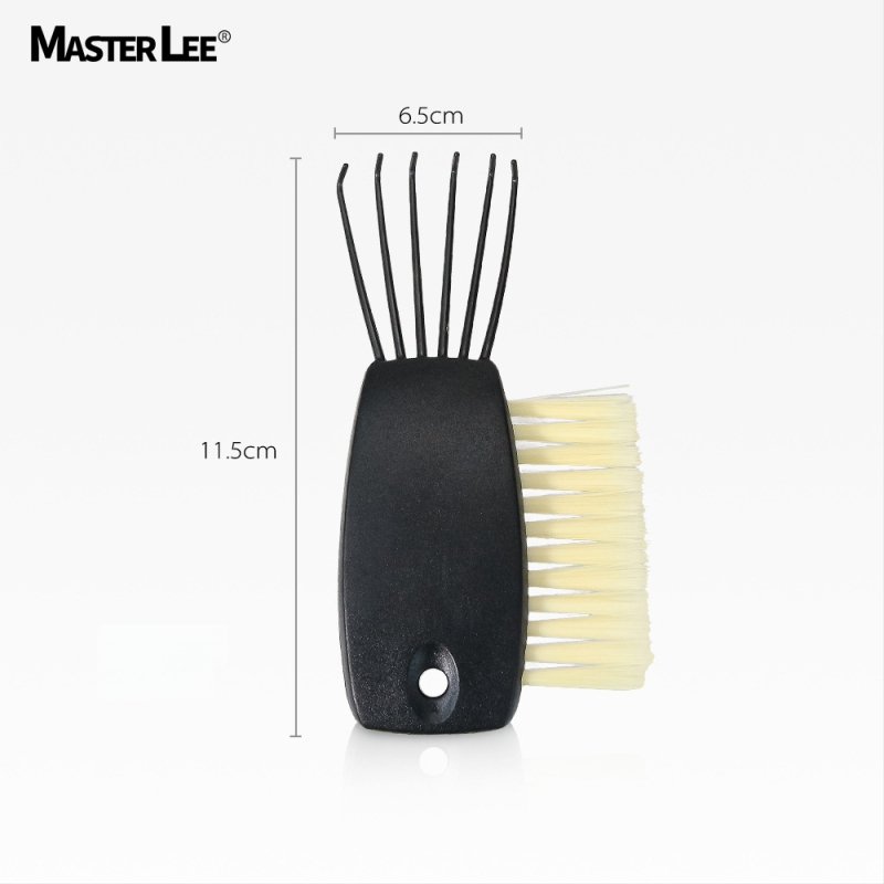 MASTERLEE Πλαστικός Καθαριστικός Χτένας με Αεροκλειστρο για Αφαίρεση Τριχών