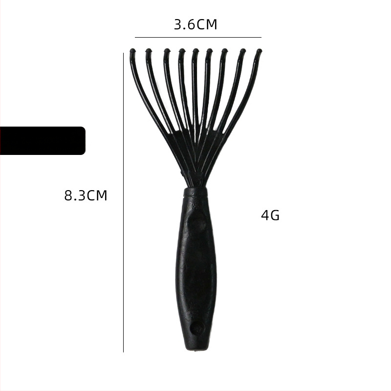 MASTERLEE Πλαστικός Καθαριστικός Χτένας με Αεροκλειστρο για Αφαίρεση Τριχών