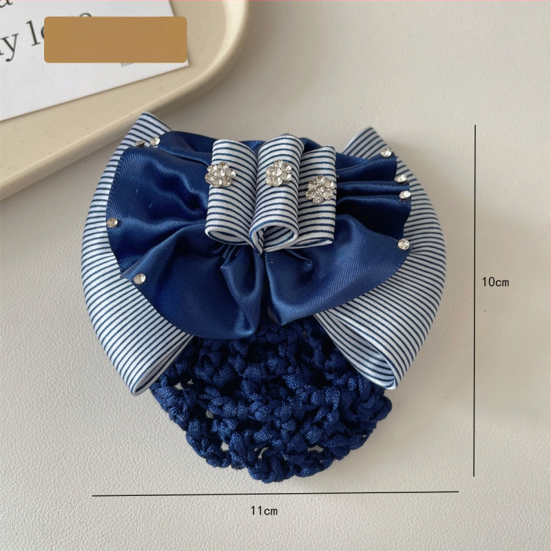 Juukseaksessuaar kristalllille ja võrguga, metallist pael, Fashion OL stiil, FW8029 – Sailing Shadow