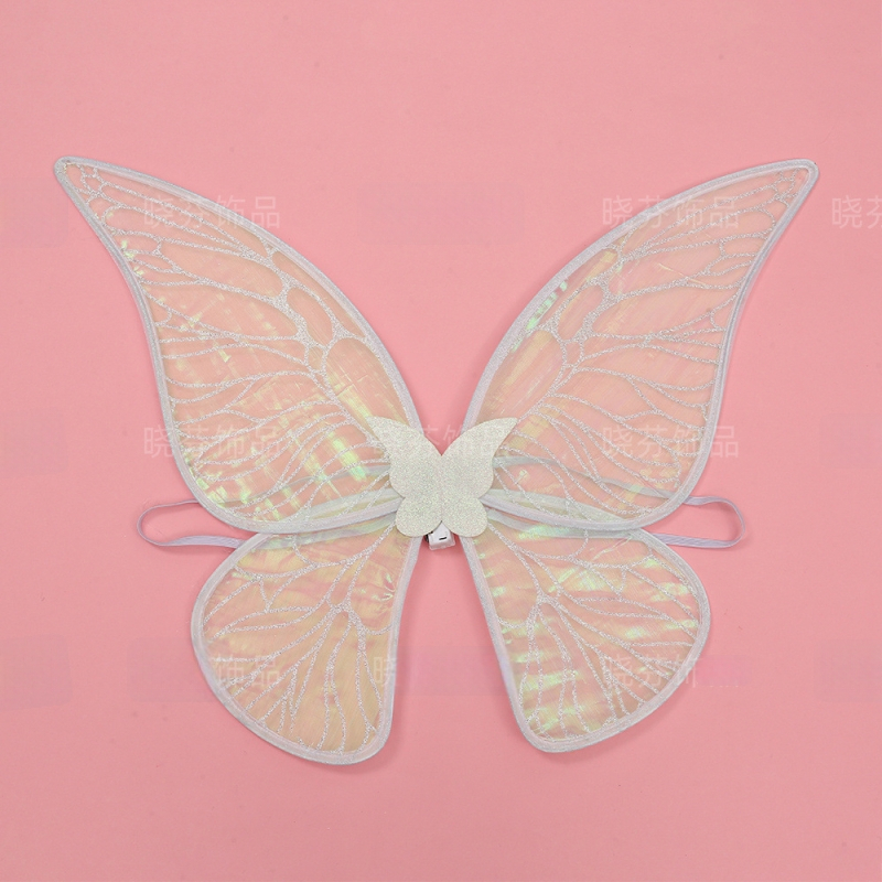 Ангелски криле за деца — сгъваеми криле за декорация на гърба и обличане за сценични изпълнения