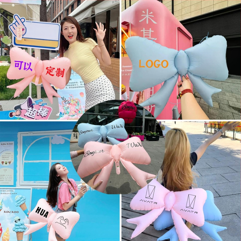 Mugursoma balons ar loku no alumīnija folijas, logotipa drukāšana, IP apstiprināts