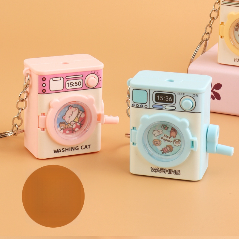 Atslēgu gredzens ar karikatūras veidolu veļasmaiņā, spīdīga plastmasas rotaļlieta, attīsta satvērienu un roku- acs koordināciju, bērniem vecumā 4–6 gadi