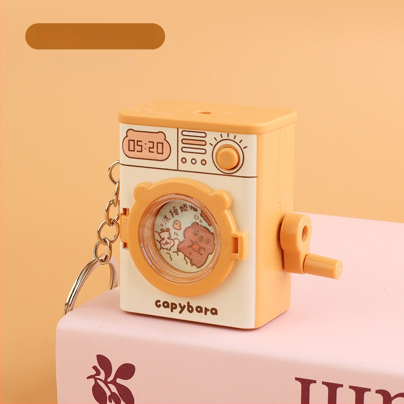 Atslēgu gredzens ar karikatūras veidolu veļasmaiņā, spīdīga plastmasas rotaļlieta, attīsta satvērienu un roku- acs koordināciju, bērniem vecumā 4–6 gadi