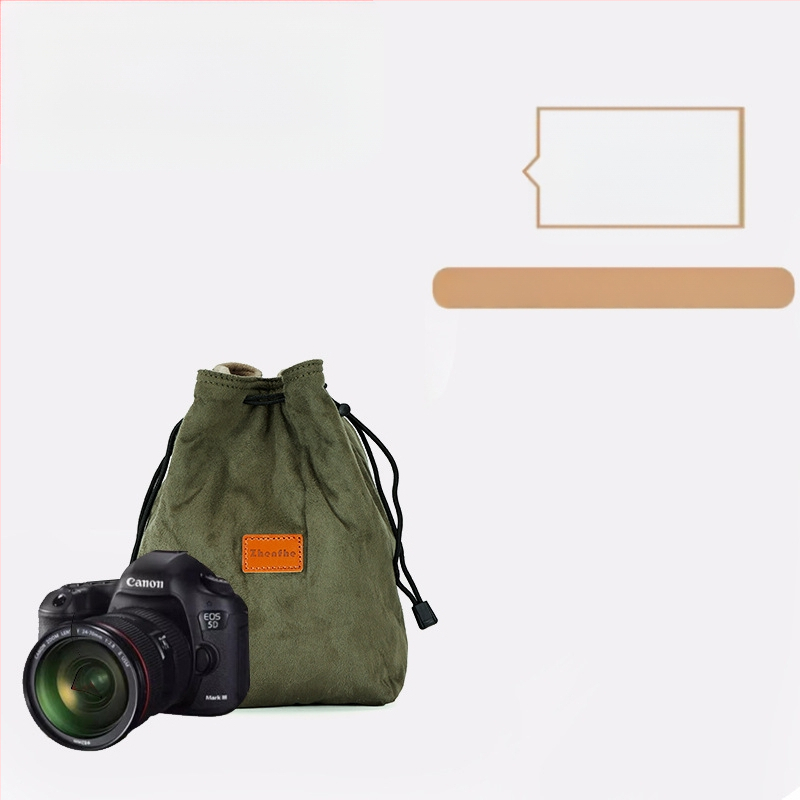 Sisemine liner mirrorless/SLR-kaamera jaoks plušise polsterdusega — ultra-kerge kaitseümbris Nikon, Canon, Sony, Fuji