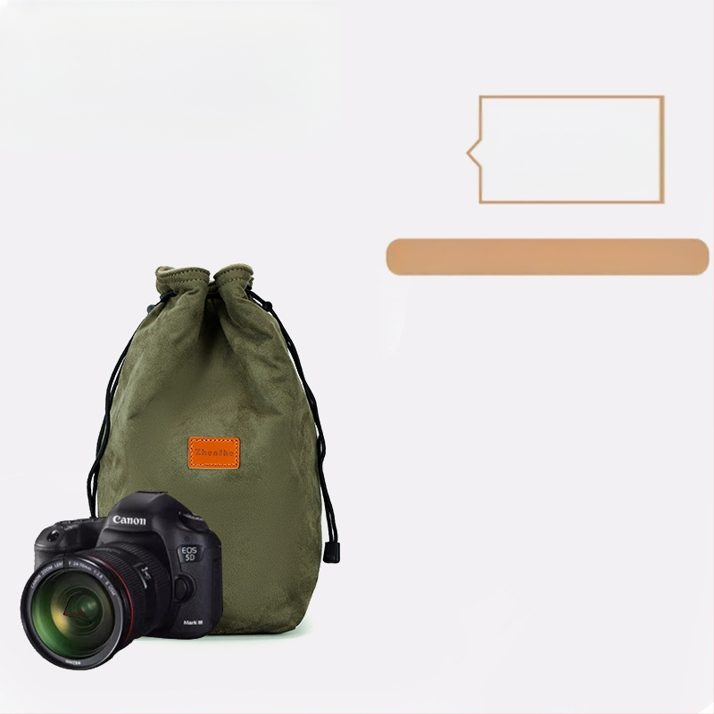 Sisemine liner mirrorless/SLR-kaamera jaoks plušise polsterdusega — ultra-kerge kaitseümbris Nikon, Canon, Sony, Fuji