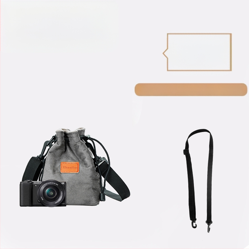 Sisemine liner mirrorless/SLR-kaamera jaoks plušise polsterdusega — ultra-kerge kaitseümbris Nikon, Canon, Sony, Fuji