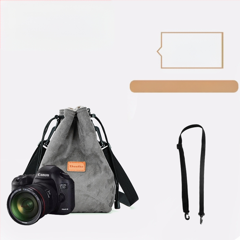 Sisemine liner mirrorless/SLR-kaamera jaoks plušise polsterdusega — ultra-kerge kaitseümbris Nikon, Canon, Sony, Fuji