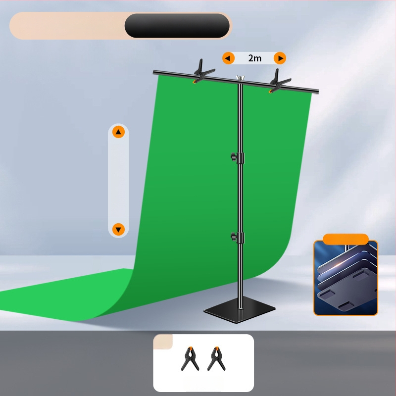 Extreme Shadow Tausta Statiiv Chromakey Taustaga tootekujutamiseks — raua ja ABS konstruktsioon