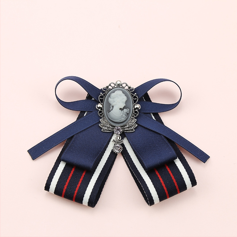 Γυναικείο πουκάμισο με γιακά-φιόγκο και διακοσμητικό λουλούδι, κορεατικό στυλ, σατινέ φινίρισμα, πολυεστέρας