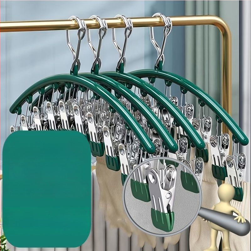 Ανοξείδωτος κλιπ στέγνωσης – Πολυλειτουργικός κλιπ για εσώρουχα, κάλτσες, πουκάμισα και ρούχα