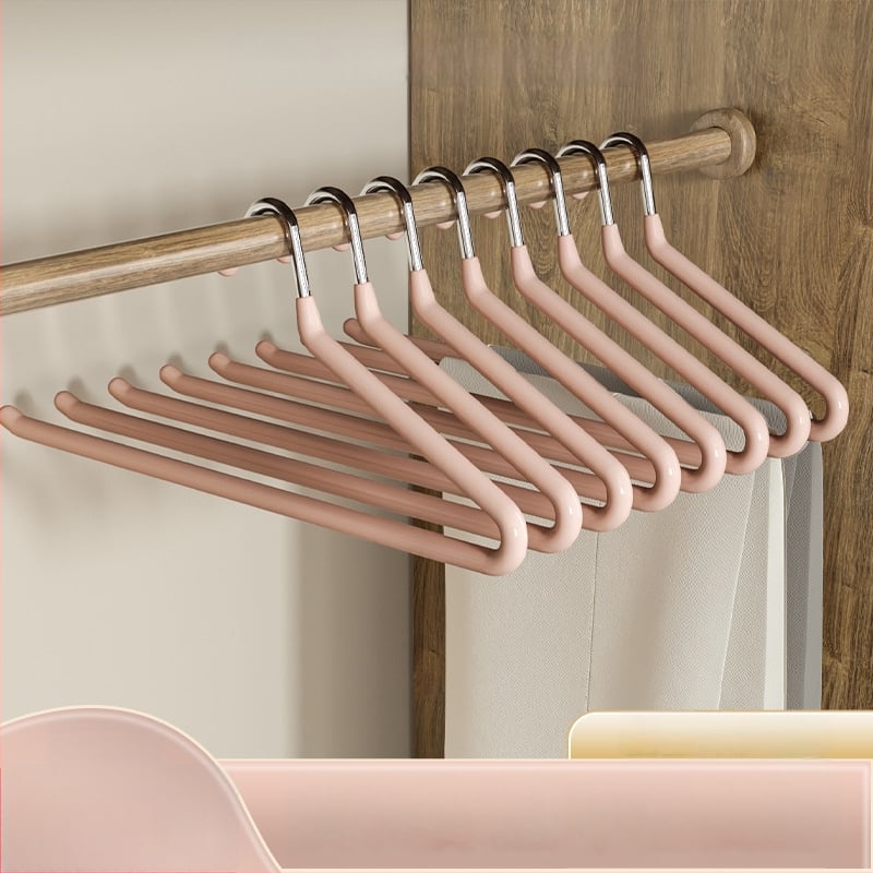 Κρεμάστρα στεγνώματος σε μορφή χήνας από ανοξείδωτο ατσάλι, αντιολισθητική και χωρίς ίχνη για παντελόνια, φουλάρια και γραβάτες (Μοντέλο 0, συσκευασία 160, μοντέρνο στυλ)