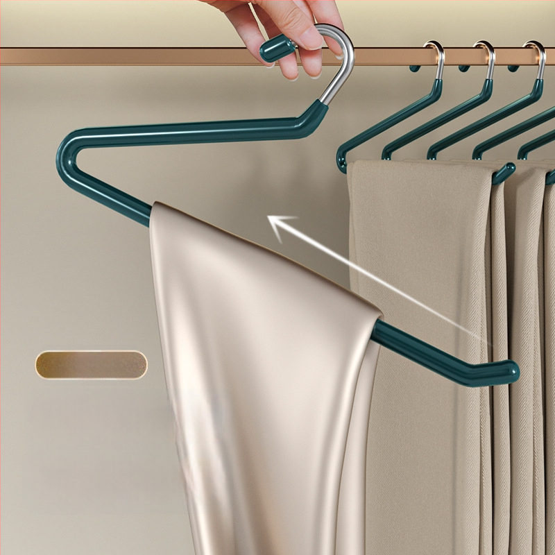 Κρεμάστρα στεγνώματος σε μορφή χήνας από ανοξείδωτο ατσάλι, αντιολισθητική και χωρίς ίχνη για παντελόνια, φουλάρια και γραβάτες (Μοντέλο 0, συσκευασία 160, μοντέρνο στυλ)