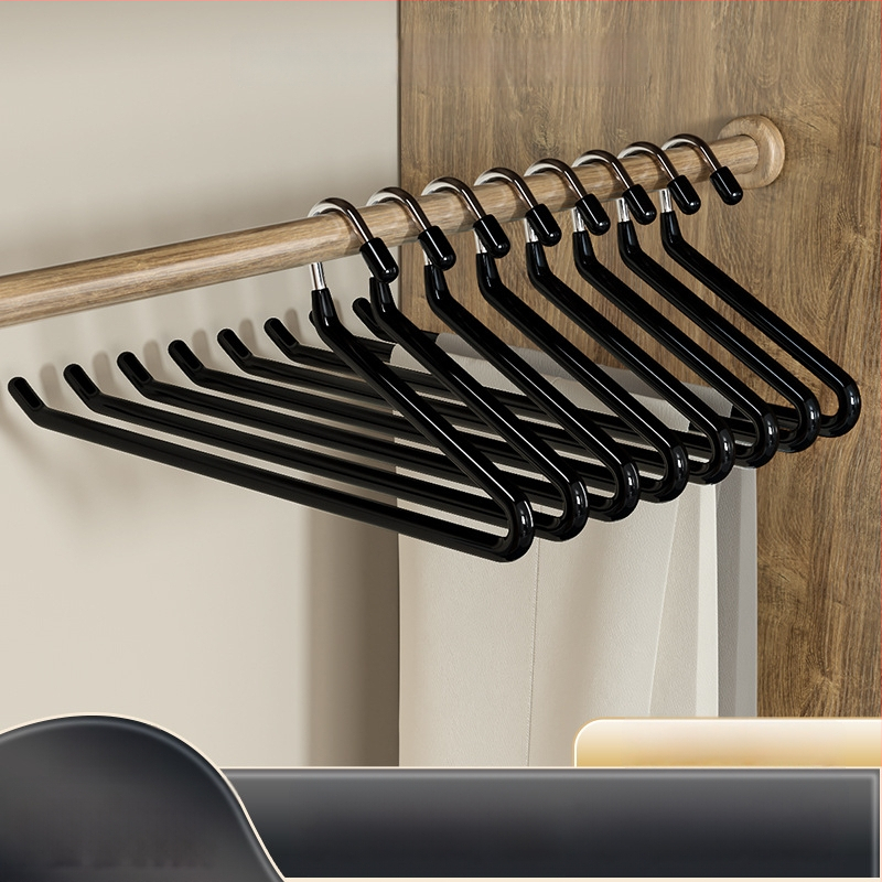 Κρεμάστρα στεγνώματος σε μορφή χήνας από ανοξείδωτο ατσάλι, αντιολισθητική και χωρίς ίχνη για παντελόνια, φουλάρια και γραβάτες (Μοντέλο 0, συσκευασία 160, μοντέρνο στυλ)