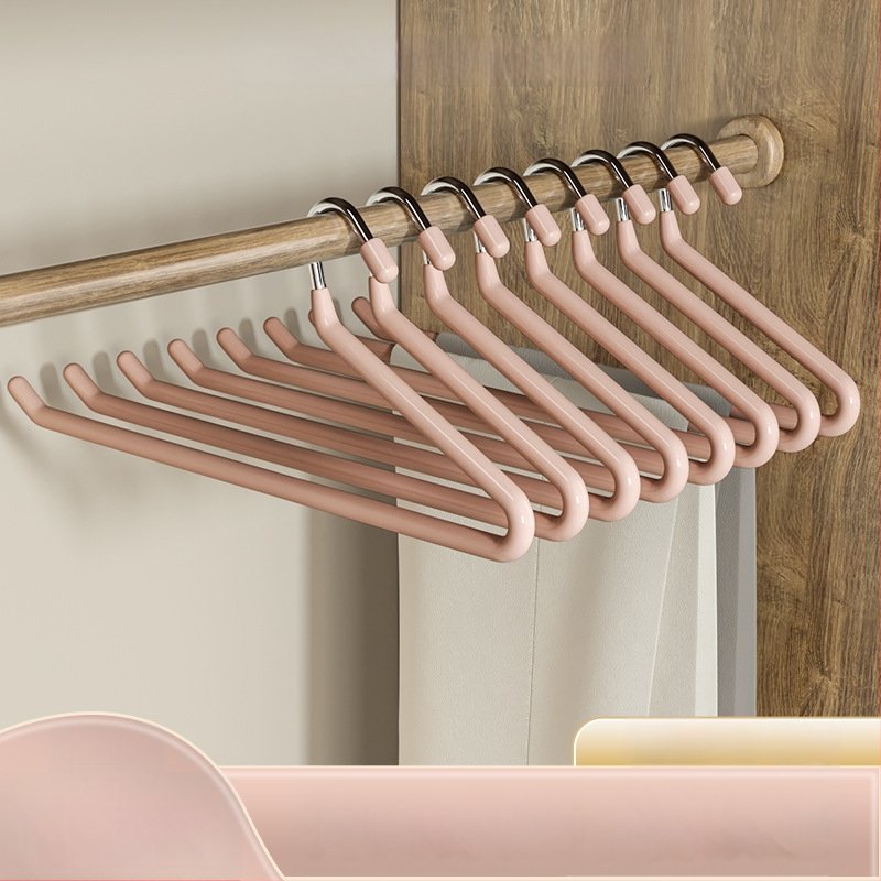 Κρεμάστρα στεγνώματος σε μορφή χήνας από ανοξείδωτο ατσάλι, αντιολισθητική και χωρίς ίχνη για παντελόνια, φουλάρια και γραβάτες (Μοντέλο 0, συσκευασία 160, μοντέρνο στυλ)