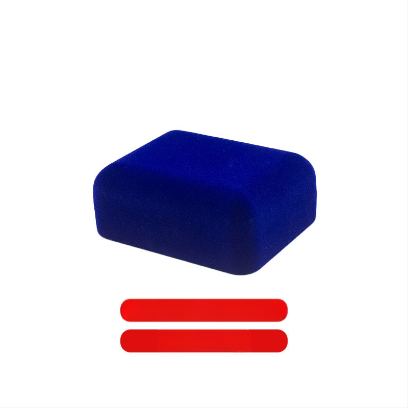 Hongfa Meeste mansettide kott flaneli väliskujunduse ja flokitud sisemusega, klappkaas, ehte hoiustamine