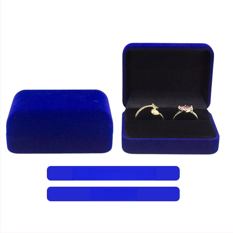 Hongfa Meeste mansettide kott flaneli väliskujunduse ja flokitud sisemusega, klappkaas, ehte hoiustamine