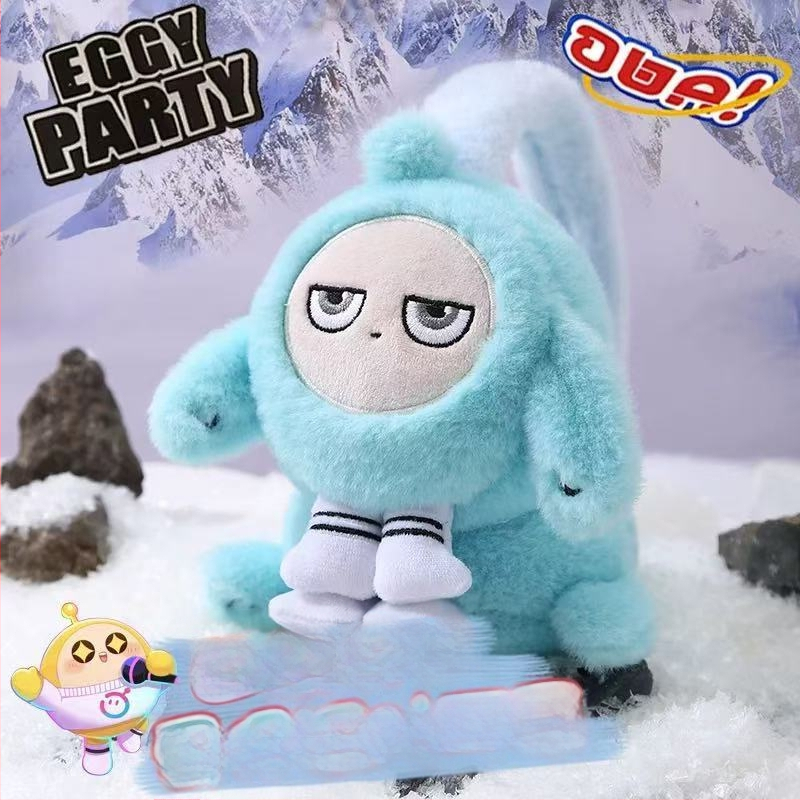 Eggman Party Παιδικοί Χειμερινά Γούνινοι Θερμαντήρες Αυτιών, Αναδιπλώμενοι με Καρτούν Στυλ