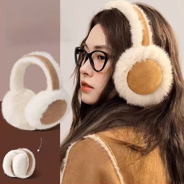 Φλις προστατευτικά για τα αυτιά, πτυσσόμενα βασικό στυλ, unisex, για χειμώνα/φθινόπωρο, προστασία από το κρύο