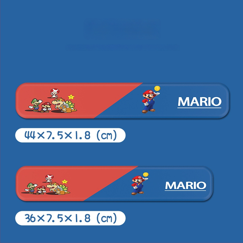 Μαξιλαράκι καρπού για πληκτρολόγιο και ποντίκι — σιλικόνη, αφρός μνήμης για την παλάμη, διπλής όψης με θέμα καρτούν, αντιολισθητικό, ανθεκτικό στη φθορά, εύκολο στον καθαρισμό