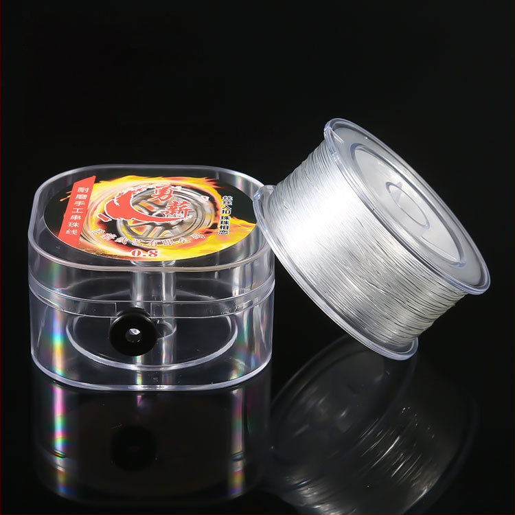 Ελαστικό κορδόνι για περάσιμο χαντρών, επίπεδο διαφανές TPU, μάρκα Courage, τύπος καλωδίου για στριφώματα, κυκλοφορία καλοκαίρι 2024