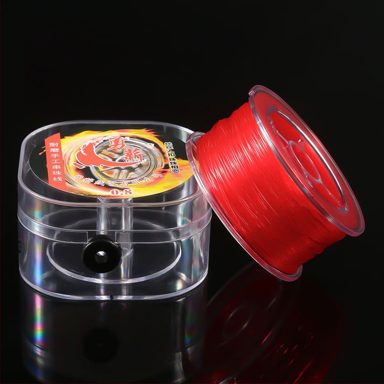 Ελαστικό κορδόνι για περάσιμο χαντρών, επίπεδο διαφανές TPU, μάρκα Courage, τύπος καλωδίου για στριφώματα, κυκλοφορία καλοκαίρι 2024