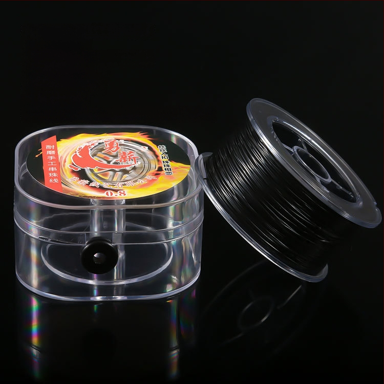 Ελαστικό κορδόνι για περάσιμο χαντρών, επίπεδο διαφανές TPU, μάρκα Courage, τύπος καλωδίου για στριφώματα, κυκλοφορία καλοκαίρι 2024