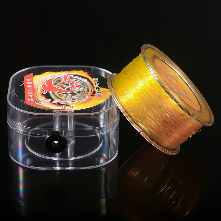 Ελαστικό κορδόνι για περάσιμο χαντρών, επίπεδο διαφανές TPU, μάρκα Courage, τύπος καλωδίου για στριφώματα, κυκλοφορία καλοκαίρι 2024