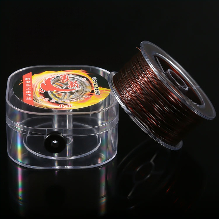 Ελαστικό κορδόνι για περάσιμο χαντρών, επίπεδο διαφανές TPU, μάρκα Courage, τύπος καλωδίου για στριφώματα, κυκλοφορία καλοκαίρι 2024