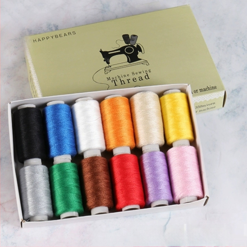 Σετ κλωστών ραψίματος — χειροποίητο DIY κιτ σε κουτί, απλός σχεδιασμός