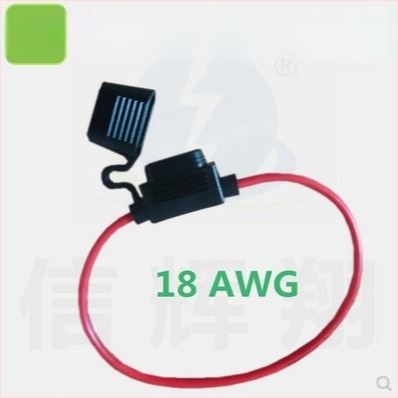 XHX002 Automobiļu drošinātāju kārba ar ūdensizturīgiem vadiem, 12 AWG, HH modelis, temperatūras diapazons 80