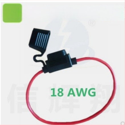 XHX002 Automobiļu drošinātāju kārba ar ūdensizturīgiem vadiem, 12 AWG, HH modelis, temperatūras diapazons 80