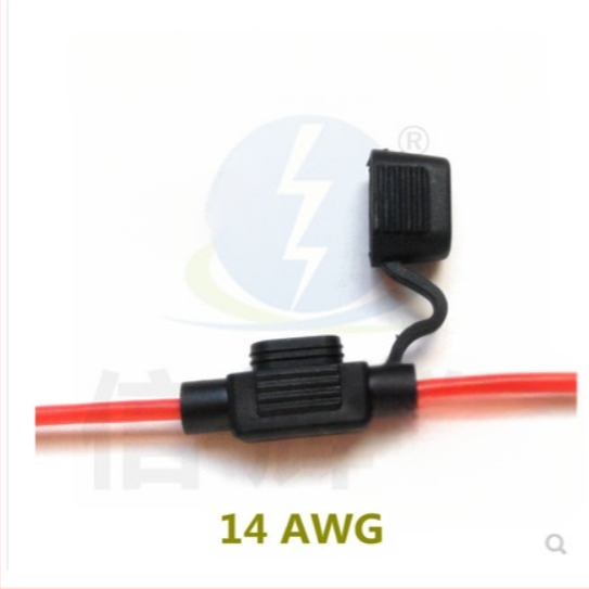 XHX002 Automobiļu drošinātāju kārba ar ūdensizturīgiem vadiem, 12 AWG, HH modelis, temperatūras diapazons 80