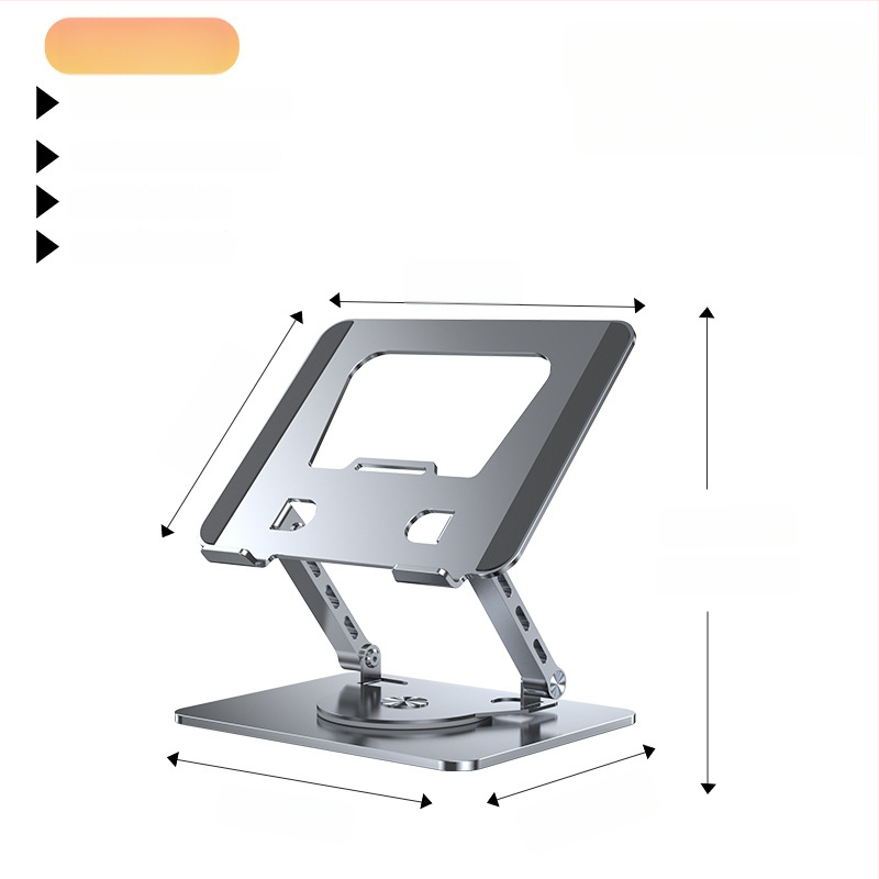 Nešiojamojo kompiuterio stovas iš lydinio plieno, modelis J29, prekės ženklas Into the deer, skirtas nešiojamiesiems, svoris 1680 g
