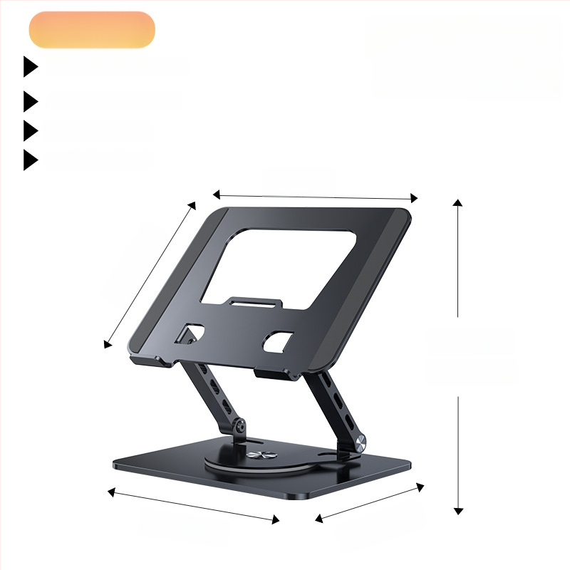 Nešiojamojo kompiuterio stovas iš lydinio plieno, modelis J29, prekės ženklas Into the deer, skirtas nešiojamiesiems, svoris 1680 g