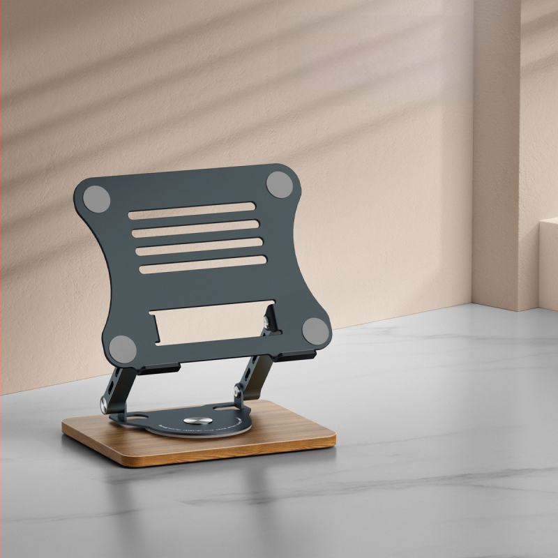 Nešiojamojo kompiuterio stovas iš lydinio plieno, modelis J29, prekės ženklas Into the deer, skirtas nešiojamiesiems, svoris 1680 g