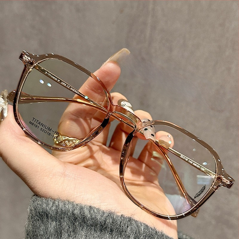 Γυαλιά ανάγνωσης με φακούς TAC και προστασία κατά του μπλε φωτός, σκελετός TR90, πλήρης κατασκευή σκελετού, κατάλληλα για στρογγυλά πρόσωπα