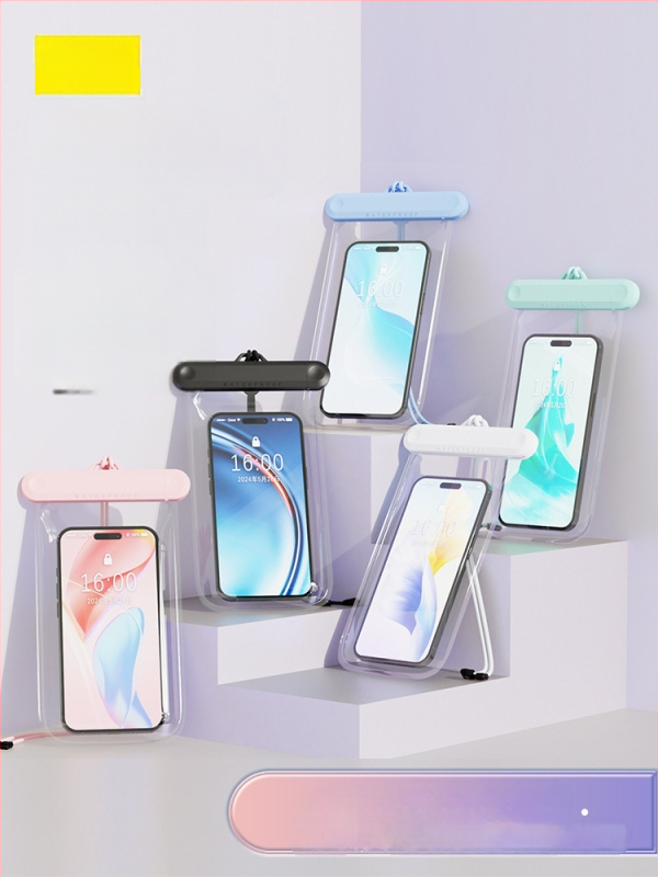 AILUNSEN Ārējā ūdensizturīgā telefona somiņa - skārienjūtīga, ABS+TPU+PVC, der telefoniem līdz 7,2 collām, ūdensizturīga auduma