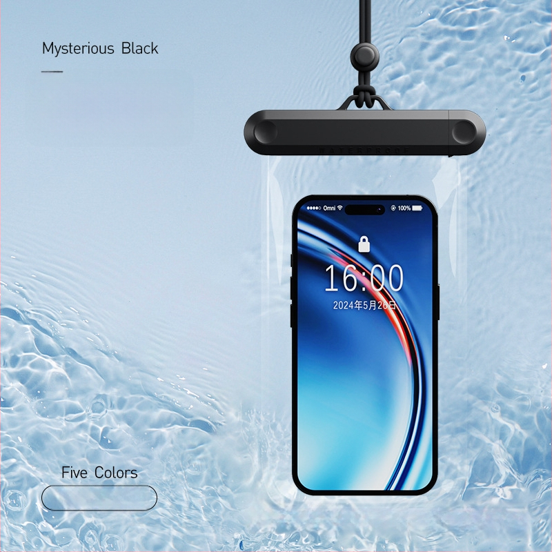 AILUNSEN Ārējā ūdensizturīgā telefona somiņa - skārienjūtīga, ABS+TPU+PVC, der telefoniem līdz 7,2 collām, ūdensizturīga auduma