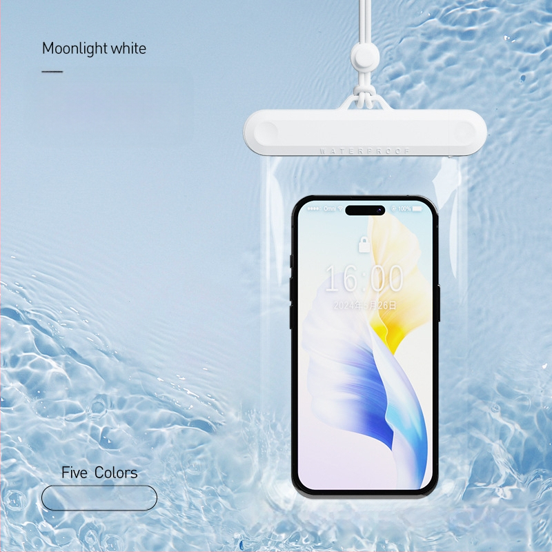 AILUNSEN Ārējā ūdensizturīgā telefona somiņa - skārienjūtīga, ABS+TPU+PVC, der telefoniem līdz 7,2 collām, ūdensizturīga auduma