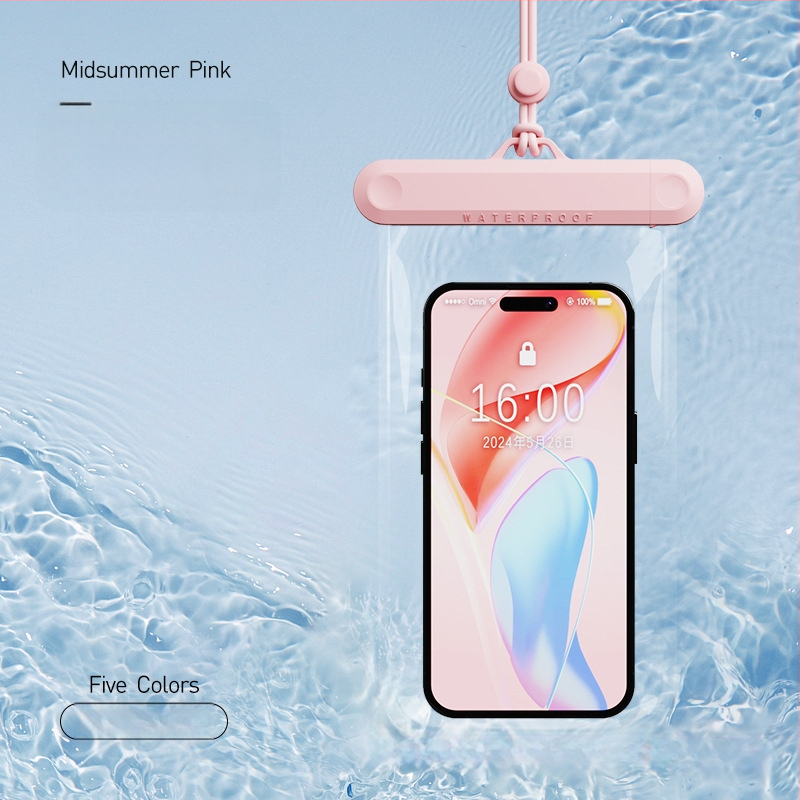 AILUNSEN Ārējā ūdensizturīgā telefona somiņa - skārienjūtīga, ABS+TPU+PVC, der telefoniem līdz 7,2 collām, ūdensizturīga auduma