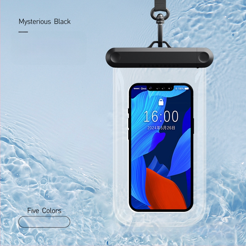 AILUNSEN Ārējā ūdensizturīgā telefona somiņa - skārienjūtīga, ABS+TPU+PVC, der telefoniem līdz 7,2 collām, ūdensizturīga auduma