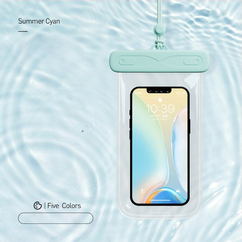AILUNSEN Ārējā ūdensizturīgā telefona somiņa - skārienjūtīga, ABS+TPU+PVC, der telefoniem līdz 7,2 collām, ūdensizturīga auduma