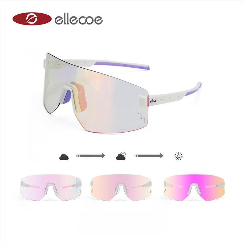 EL018 TR90 Γυαλιά ποδηλασίας, αντιανεμικά, unisex, ρυθμιζόμενες μύτες, συμβατά με διοπτρικούς φακούς