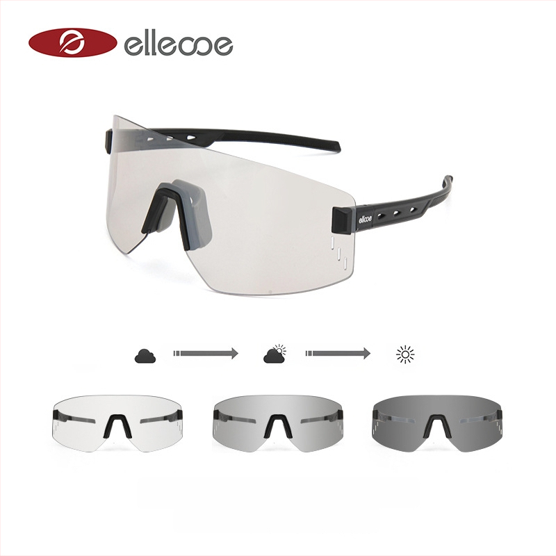 EL018 TR90 Γυαλιά ποδηλασίας, αντιανεμικά, unisex, ρυθμιζόμενες μύτες, συμβατά με διοπτρικούς φακούς